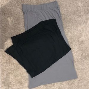 2 Long Maternity Skirts Comfortable size Small